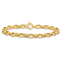 Load image into Gallery viewer, 14K Polished Fancy Link Bracelet

