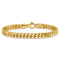 Load image into Gallery viewer, 14k Men&#39;s Polished Curb Bracelet
