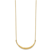 Load image into Gallery viewer, 14K Polished D/C Bar Adjustable Necklace
