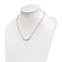 Load image into Gallery viewer, 14K Polished D/C Bar Adjustable Necklace

