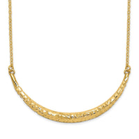 Load image into Gallery viewer, 14K Polished D/C Bar Adjustable Necklace
