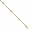 14k Two-tone Polished D/C Bracelet
