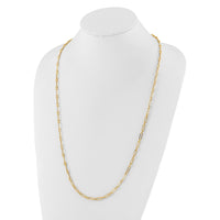 Load image into Gallery viewer, 14K Polished Flat Oval Link Necklace
