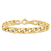 Load image into Gallery viewer, 14K Polished Men&#39;s Curb Link Bracelet
