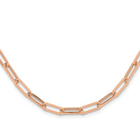 Load image into Gallery viewer, 14K Rose Gold Polished Fancy Link Necklace
