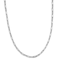 Load image into Gallery viewer, 14K White Gold Polished Fancy Link Necklace
