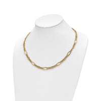 Load image into Gallery viewer, 14k Polished Fancy Link Necklace
