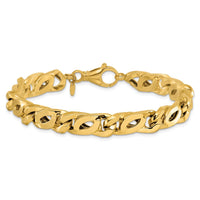 Load image into Gallery viewer, 14k Men&#39;s Polished Fancy Link Bracelet
