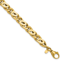 Load image into Gallery viewer, 14k Men&#39;s Polished Fancy Link Bracelet
