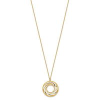 Load image into Gallery viewer, 14k Polished and Brushed Necklace
