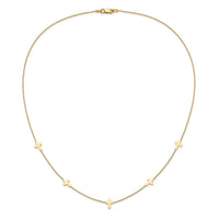 Load image into Gallery viewer, 14k Polished Cross Necklace
