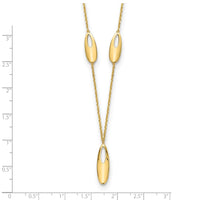 Load image into Gallery viewer, 14K Polished w/2in ext. Necklace
