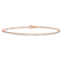 Load image into Gallery viewer, 14K Rose Gold Polished Fancy Link Bracelet

