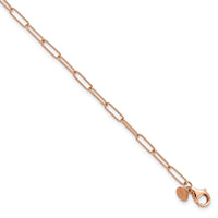 Load image into Gallery viewer, 14K Rose Gold Polished Fancy Link Bracelet
