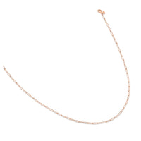 Load image into Gallery viewer, 14K Rose Gold Polished Fancy Link Necklace
