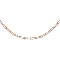 Load image into Gallery viewer, 14K Rose Gold Polished Fancy Link Necklace
