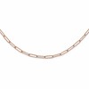 14K Rose Gold Polished Fancy Link Necklace
