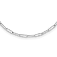 Load image into Gallery viewer, 14K White Gold Polished Fancy Link Necklace
