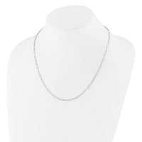 Load image into Gallery viewer, 14K White Gold Polished Fancy Link Necklace
