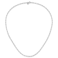 Load image into Gallery viewer, 14K White Gold Polished Fancy Link Necklace
