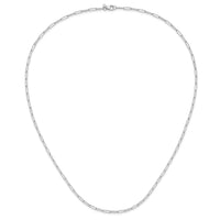 Load image into Gallery viewer, 14K White Gold Polished Fancy Link Necklace
