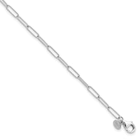 Load image into Gallery viewer, 14K White Gold Polished Fancy Link Bracelet
