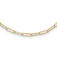 Load image into Gallery viewer, 14K Polished Fancy Link Necklace
