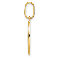 Load image into Gallery viewer, 14k Polished and Matte Oval Miraculous Medal
