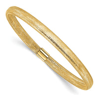 Load image into Gallery viewer, 14K Polished Stretch Bracelet
