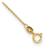 Load image into Gallery viewer, 14K Polished and Filigree Flower Stations with 1in. ext. Necklace
