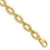 14K Polished Fancy Link Bracelet