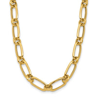 Load image into Gallery viewer, 14K Polished Fancy Link Necklace
