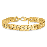 Load image into Gallery viewer, 14K Polished Fancy Curb Bracelet
