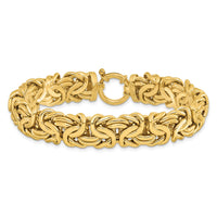 Load image into Gallery viewer, 14K Polished Fancy Link Bracelet
