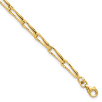 Load image into Gallery viewer, 14K Polished Fancy Link Bracelet
