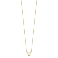 Load image into Gallery viewer, 14K Polished V Necklace
