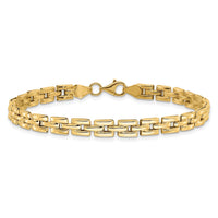 Load image into Gallery viewer, 14K Polished Fancy Link Bracelet
