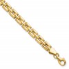 14K Polished Fancy Link Bracelet