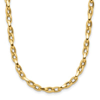 Load image into Gallery viewer, 14K Polished Fancy Link Necklace
