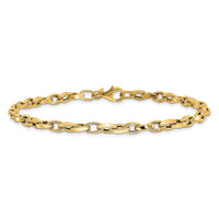 Load image into Gallery viewer, 14K Polished Fancy Link Bracelet
