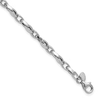 Load image into Gallery viewer, 14K White Gold Polished Fancy Link Bracelet
