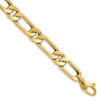 Load image into Gallery viewer, 14K Polished  Hollow Fancy Link Men&#39;s Bracelet
