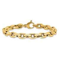 Load image into Gallery viewer, 14K Polished Fancy Link Bracelet

