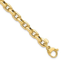 Load image into Gallery viewer, 14K Polished Fancy Link Bracelet
