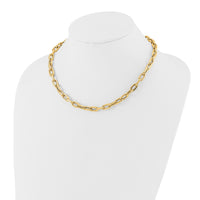 Load image into Gallery viewer, 14K Polished Fancy Toggle Link Necklace
