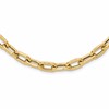 14K Polished Fancy Toggle Link Necklace