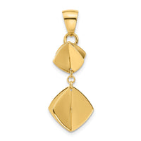 Load image into Gallery viewer, 14K Polished Fancy Dangle Pendant
