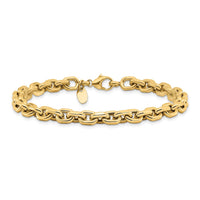 Load image into Gallery viewer, 14K Polished Fancy Link Bracelet
