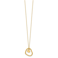 Load image into Gallery viewer, 14K Polished Heart Pendant Necklace

