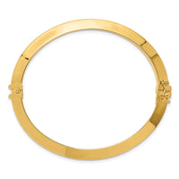 Load image into Gallery viewer, 14K Polished Hinged Bangle

